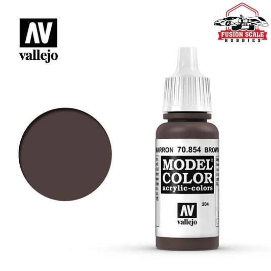 Vallejo Model Color Brown Glaze VLJ70854