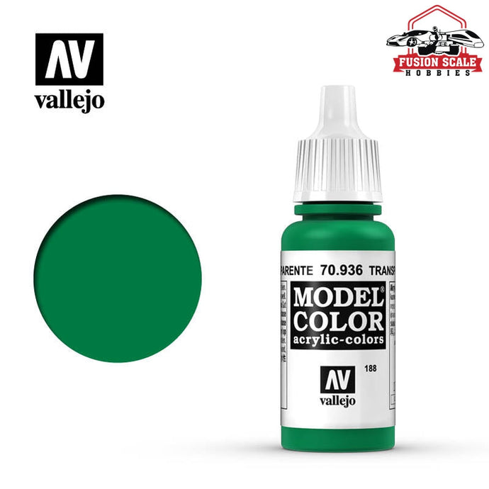 Vallejo Model Color Transparent Green VLJ70936