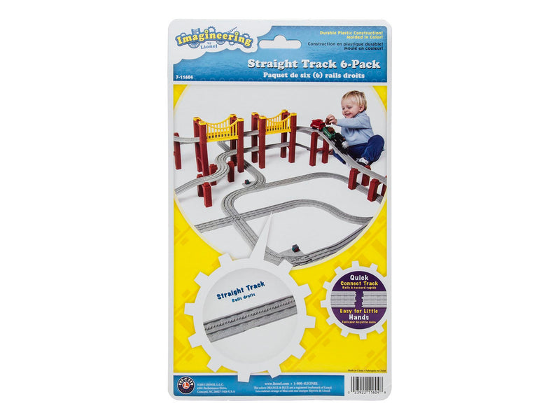 Load image into Gallery viewer, Lionel O Scale Imagineering Straight Track (6) - 711604
