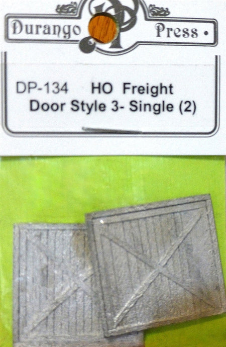 Durango Press 134 HO Scale Freight Door Style 3(Single