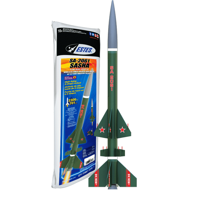 Estes Sasha 2 Stage Rocket