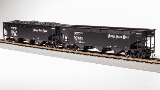Broadway Limited HO Scale NKP AAR 70-Ton Triple Hopper (Pack of 4) - 7375