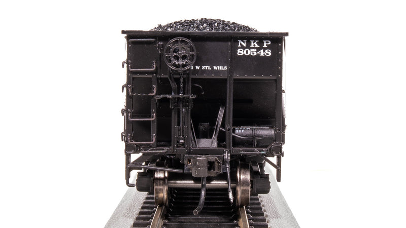 Load image into Gallery viewer, Broadway Limited HO Scale NKP AAR 70-Ton Triple Hopper (Pack of 4) - 7375
