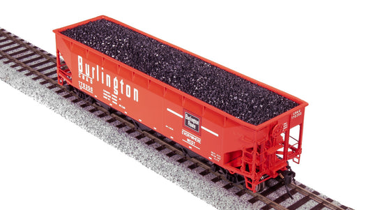 Broadway Limited HO Scale CBQ AAR 70-Ton Triple Hopper 