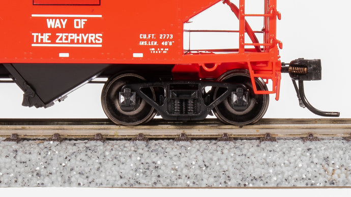 Broadway Limited HO Scale CBQ AAR 70-Ton Triple Hopper 