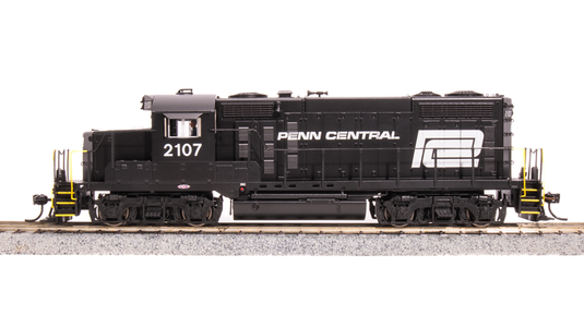 Broadway Limited HO Penn Central EMD GP20 Black w/ White DCC Sound