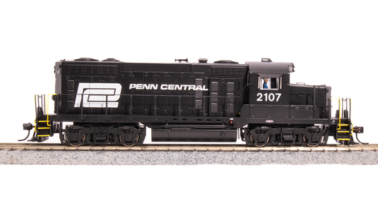 Broadway Limited HO Penn Central EMD GP20 Black w/ White DCC Sound