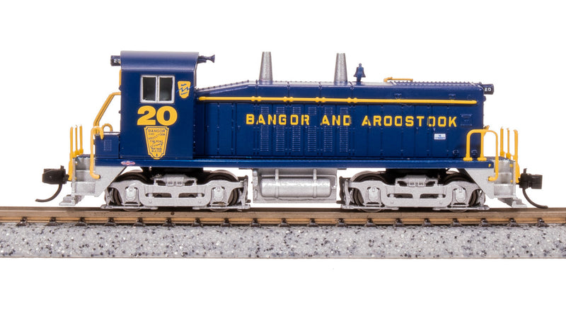 Load image into Gallery viewer, Broadway Limited N BAR EMD NW2 Diesel Locomotive Blue Yellow Diesel 21 - 7485
