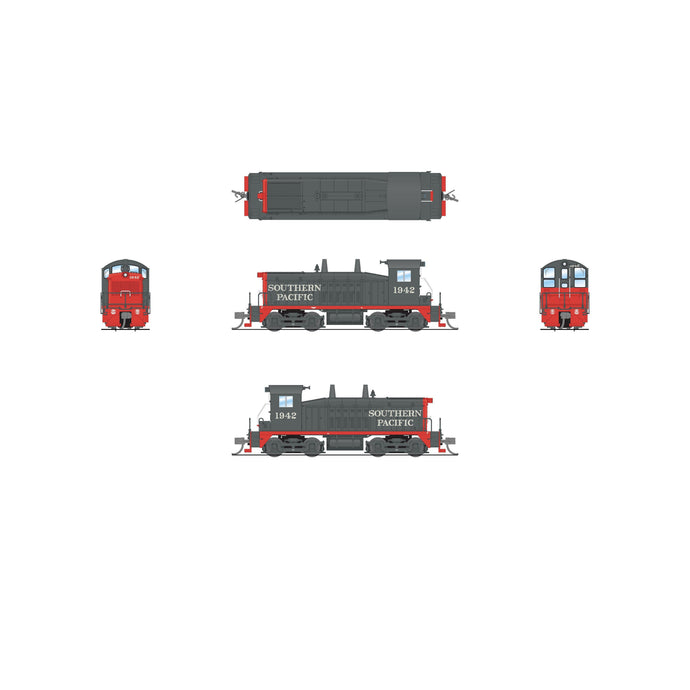 Broadway Limited N NW2 Diesel SP #1942/gry&red DC/DCC Sound