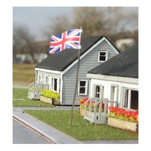 Osborn Models N Scale British Union Jack 3Pk 3112