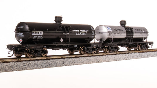 Broadway Limited HO Merrimac Chemical Co Brown Co. 6000 Gallon Tank 2-Pack A - 7660