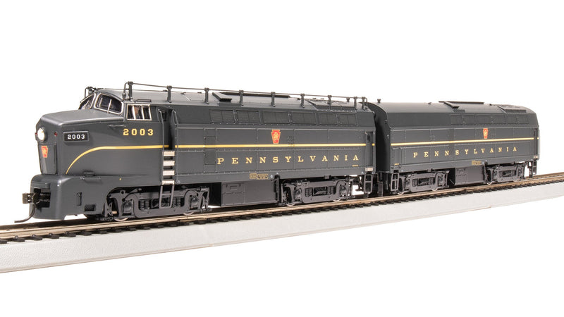Load image into Gallery viewer, Broadway Limited HO Scale PRR Baldwin RF-16 Sharknose 2003A/2006B DCC/Sound - 7692
