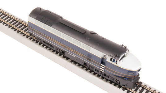 Broadway Limited HO Baltimore & Ohio RF-16 Sharknose Diesel 857 (DCC/Sound) - 7695