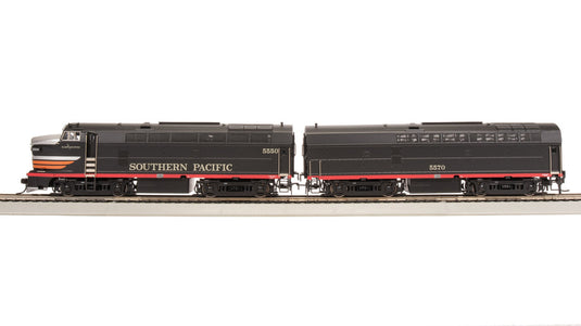 Broadway Limited HO Southern Pacific RF-16 Sharknose A/B 5550/5570 DCC/Snd - 7708