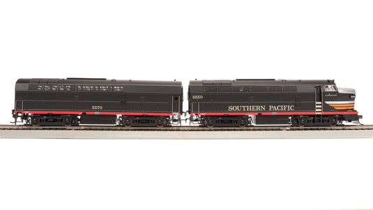 Broadway Limited HO Southern Pacific RF-16 Sharknose A/B 5550/5570 DCC/Snd - 7708