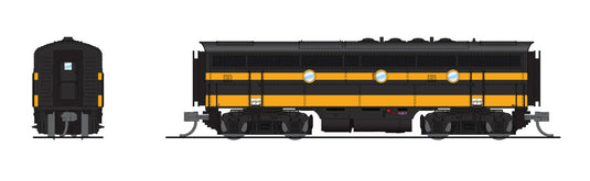 Broadway Limited N SLSF EMD F3B Black & Yellow Diesel Locomotive DCC/S 5101 - 7731