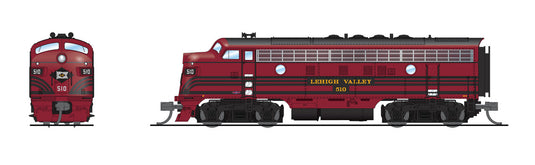 Broadway Limited N LV EMD F3A Cornell Red W/ Black Stripes Sound DCC 