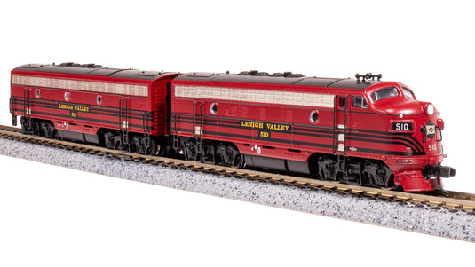 Broadway Limited N LV EMD F3 AB Cornell Stripes A-Unit Sound DCC