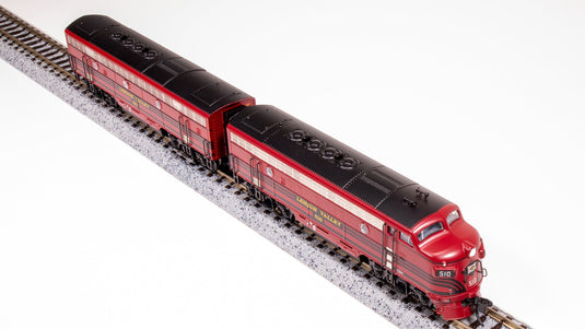 Broadway Limited N LV EMD F3 AB Cornell Stripes A-Unit Sound DCC