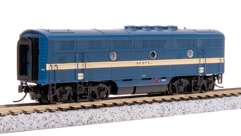 Load image into Gallery viewer, Broadway Limited N Scale MP EMD F3 AB Eagle Scheme Unit-A Diesel #523/518B - 7724
