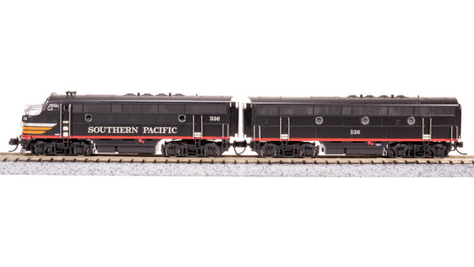 Broadway Limited N Scale SP EMD F3 AB Black Widow Unit-A Diesel