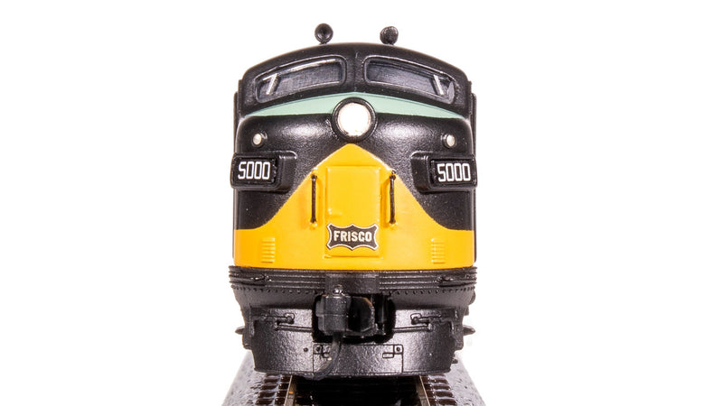 Load image into Gallery viewer, Broadway Limited N SLSF EMD F3A Black &amp; Yellow Diesel Locomotive #5001 - 7730
