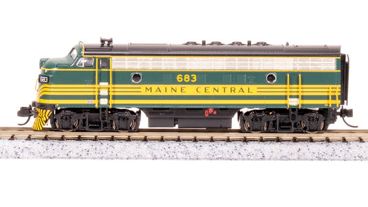 Broadway Limited N Scale MEC EMD F3A Green & Gold Diesel Locomotive