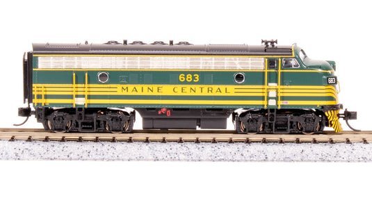 Broadway Limited N Scale MEC EMD F3A Green & Gold Diesel Locomotive