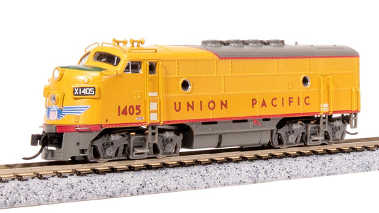 Broadway Limited N Scale UP EMD F3A Yellow Gray Diesel Locomotive
