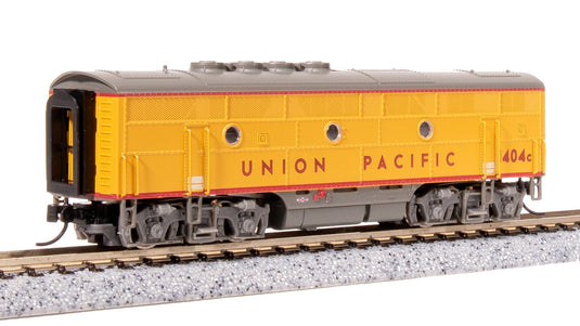 Broadway Limited N Scale UP EMD F3B Yellow Gray Diesel Locomotive 