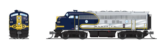 Broadway Limited 9072 N Scale ATSF EMD F7A 