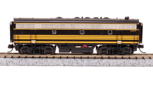 Broadway Limited N Scale DRGW EMD F7 AB Black Diesel Locomotive 