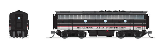 Broadway Limited N RBMN EMD F7 AB A-Unit Unpowered B Sound DCC
