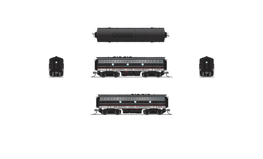 Broadway Limited N RBMN EMD F7 AB A-Unit Unpowered B Sound DCC 
