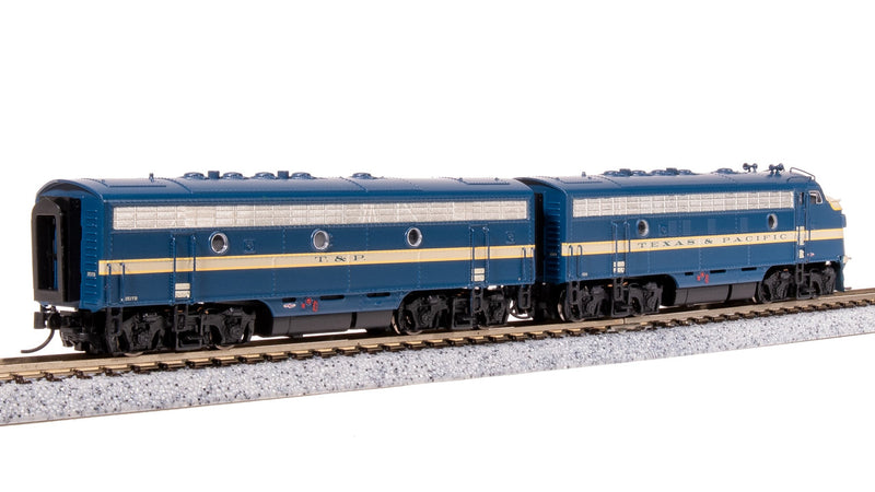 Load image into Gallery viewer, Broadway Limited N T&amp;P EMD F7 AB Eagle Scheme Diesel Locomotive #1526/1517B - 7761
