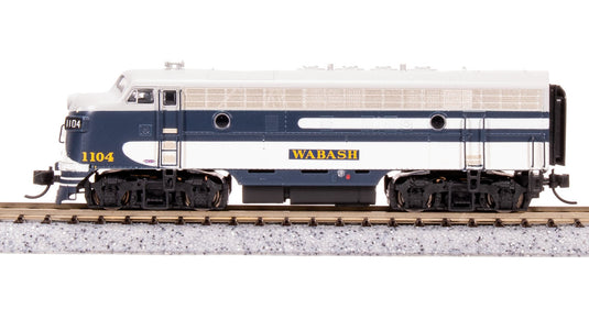 Broadway Limited N WAB EMD F7 AB As-Delivered Diesel Locomotive