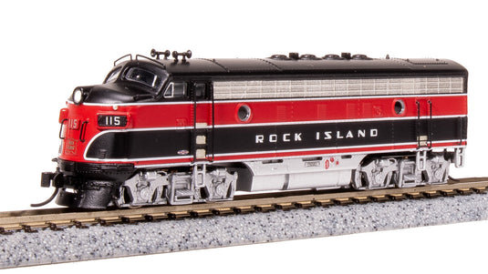 Broadway 7769 CRIP EMD F7A Red/Black w/ Aluminum Trucks Diesel Locomotive