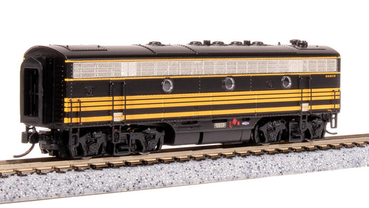 Broadway Limited N Scale DRGW EMD F7B Black 3-Stripe Diesel Locomotive 5563 - 7771