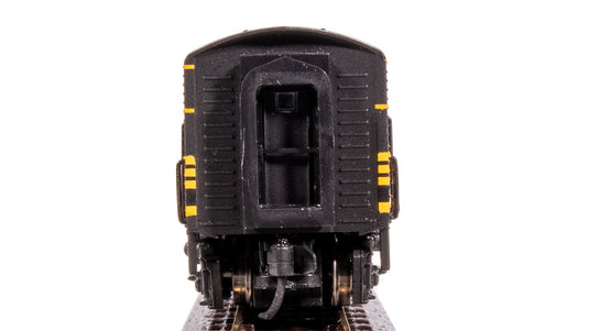 Broadway Limited N Scale DRGW EMD F7B Black 3-Stripe Diesel Locomotive 5563 - 7771