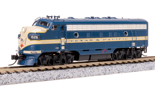 Broadway Limited N Scale T&P EMD F7A Eagle Scheme Diesel Locomotive