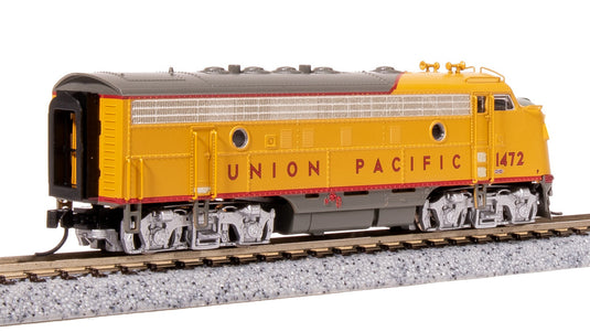 Broadway Limited N Scale UP EMD F7A Yellow & Gray Diesel Locomotive