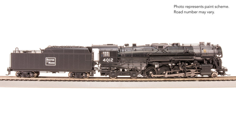 Load image into Gallery viewer, Broadway Limited HO Scale Boston &amp; Maine 2-8-4 Berkshire, T1A 4002 (DC) - 7792
