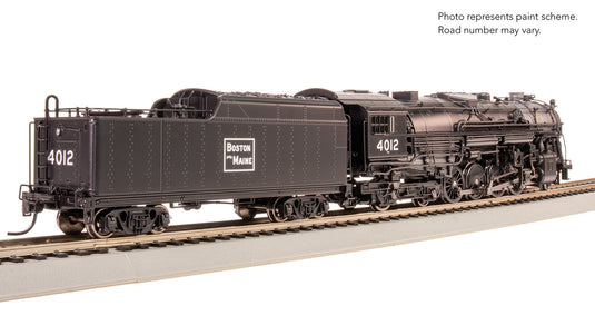Broadway Limited HO Boston & Maine 2-8-4 Berkshire, T1A 4016 (DCC/Sound) - 7883