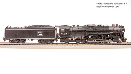 Broadway Limited HO Scale Boston & Maine 2-8-4 Berkshire, T1B 4023 (DC) - 7796