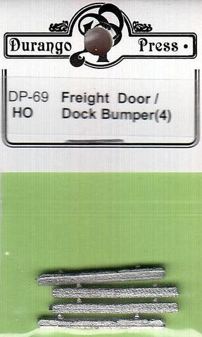 Durango Press 69 HO Scale Freight Door/Dock Bumper