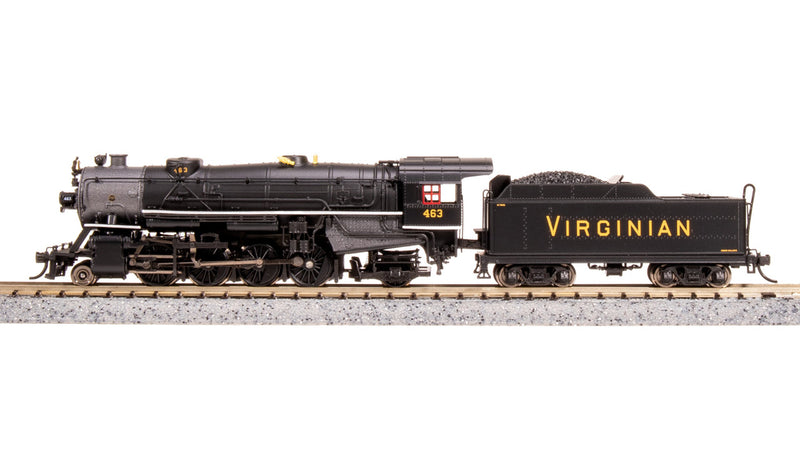 Load image into Gallery viewer, Broadway Limited N Scale VGN USRA Heavy Mikado Steam Locomotive #478 - 7841
