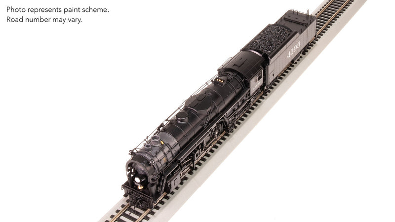Load image into Gallery viewer, Broadway Limited HO Scale ATSF 2-8-4 Berkshire, T1A 4194 (DCC/Sound) - 7891
