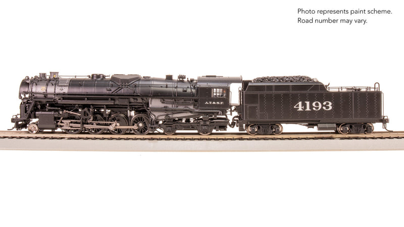 Load image into Gallery viewer, Broadway Limited HO Scale ATSF 2-8-4 Berkshire, T1A 4194 (DCC/Sound) - 7891
