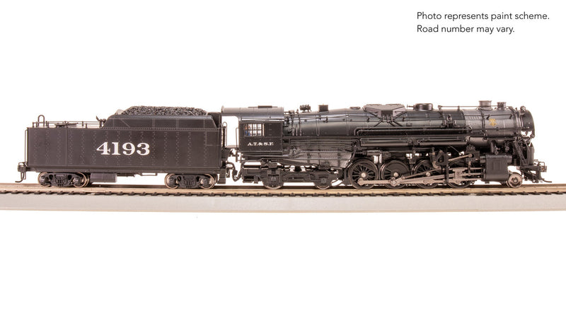 Load image into Gallery viewer, Broadway Limited HO Scale ATSF 2-8-4 Berkshire, T1A 4194 (DCC/Sound) - 7891
