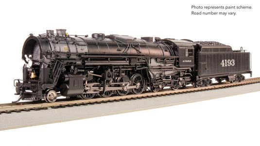 Broadway Limited HO Scale ATSF 2-8-4 Berkshire, T1A 4193 (DC) Stealth - 7845